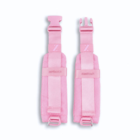 Zeeksack Hüftgurt (rosa) – gepolsterte Seitenteile, verstellbare Gurte und offene Schnalle.